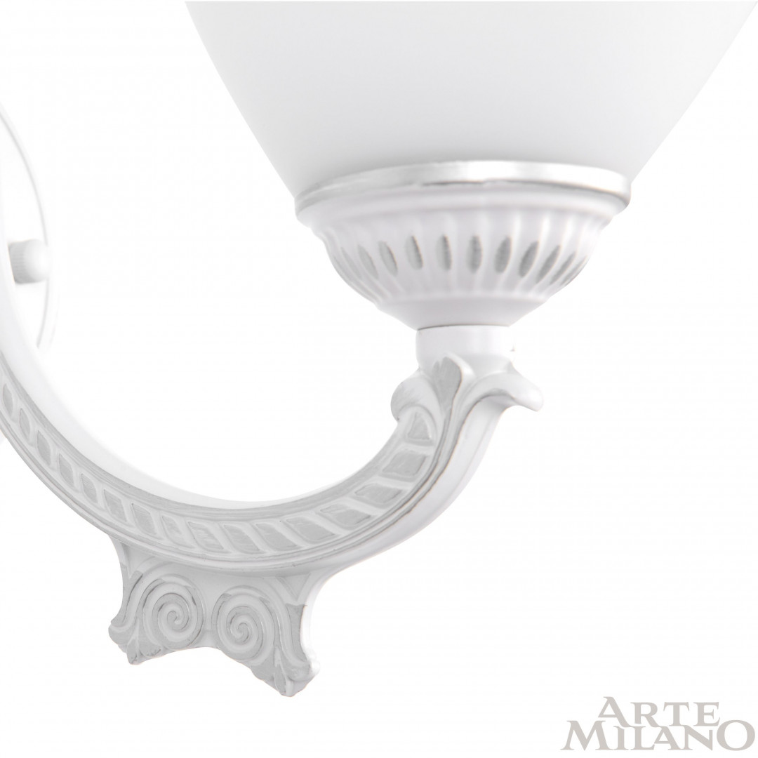 Бра Arte Milano 342837/1W WT+SL