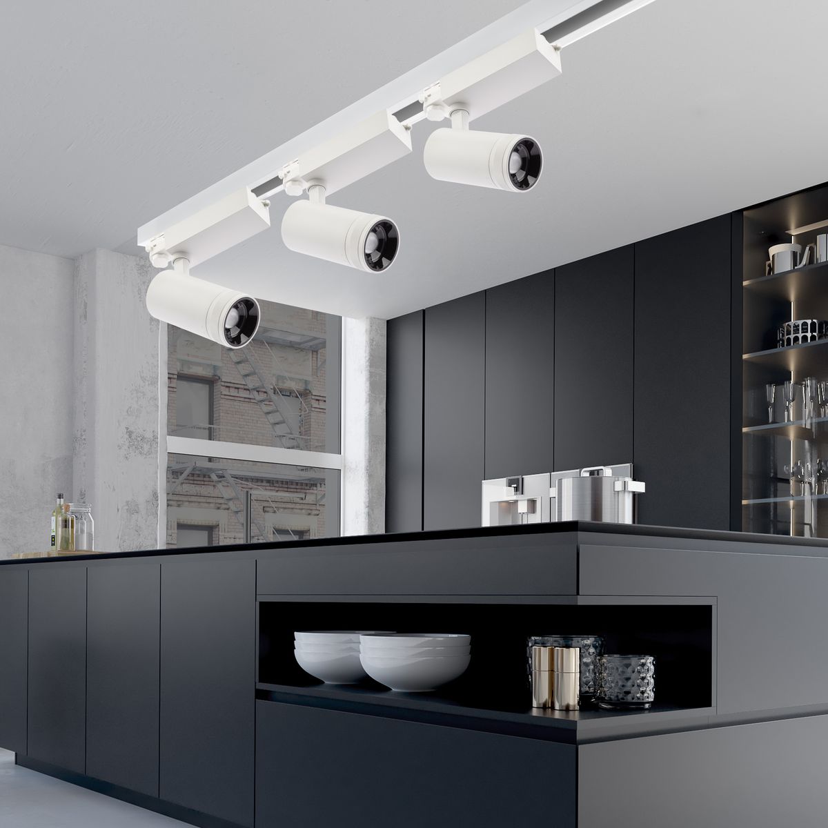 Трековый светильник ЭРА STR-30-99-40K-W20 Б0049784