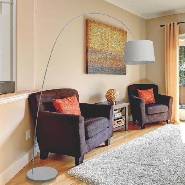 Торшер Zumaline Costanza TS-070720F-WH