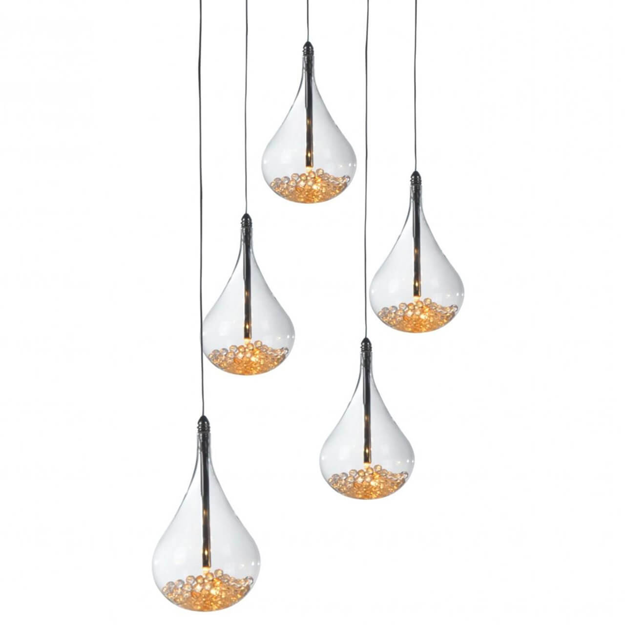 Подвесной светильник Zumaline PERLE P0226-05B-F4RK