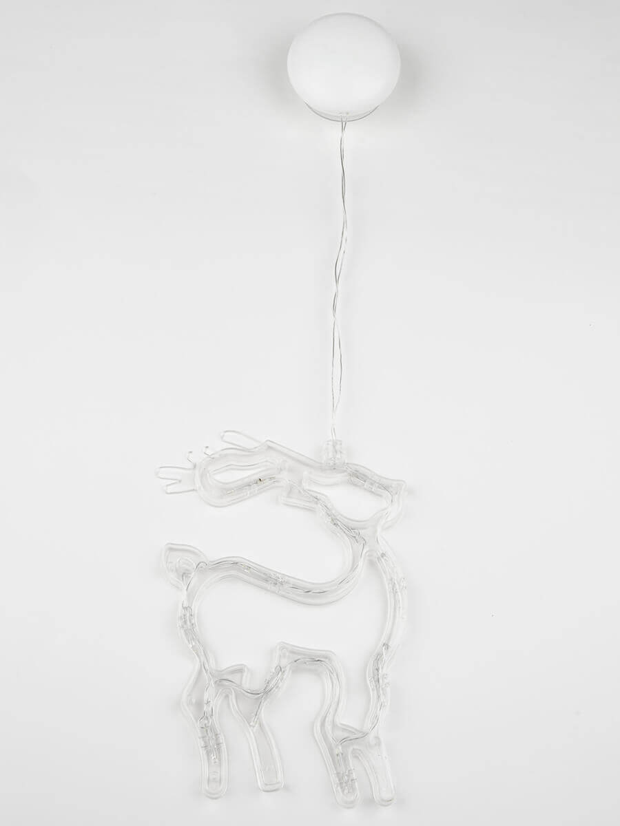 Подвесной светодиодный светильник «Олень» Uniel (UL-00007252) ULD-H1419-010/STA/3AAA Warm White IP20 Deer