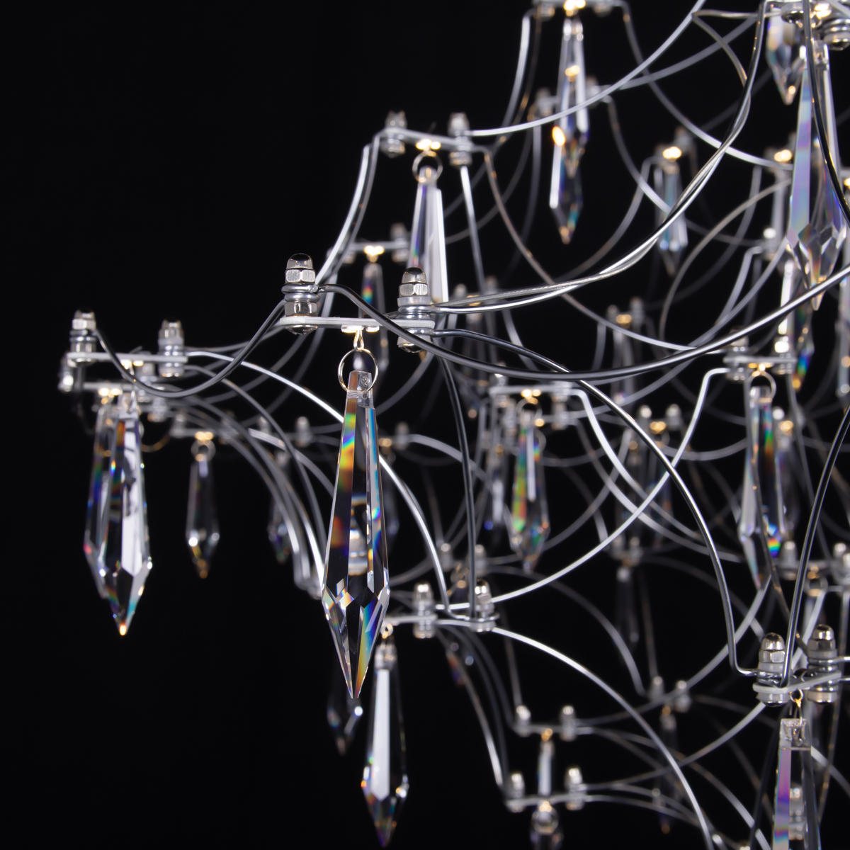 Подвесная люстра Loft IT Mira 10259/800 Silver Asfour