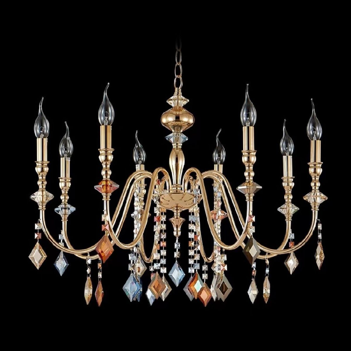 Подвесная люстра Illumico IL2370-8POR-39 GD