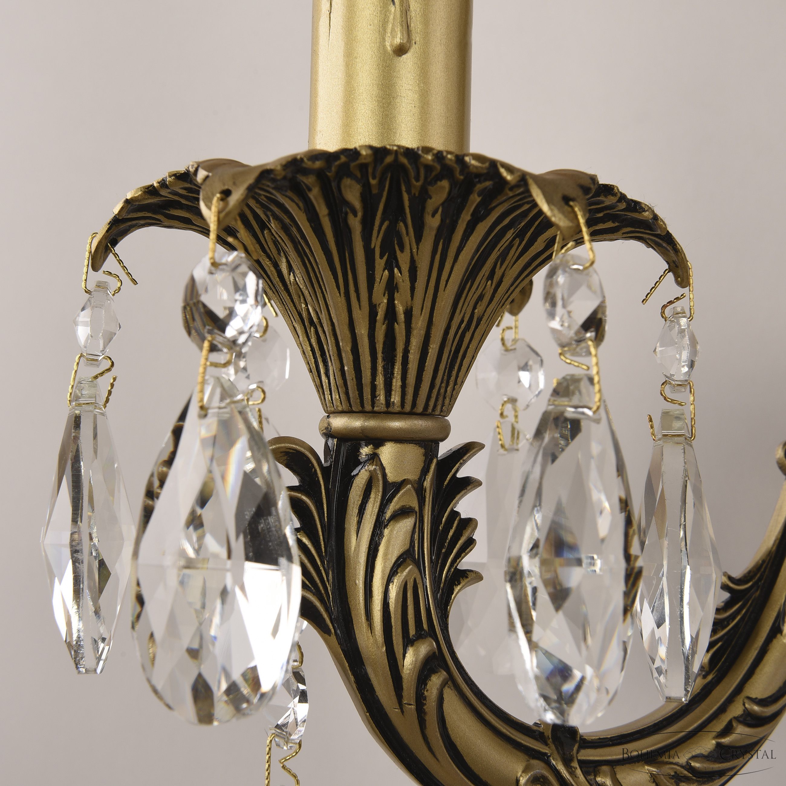 Бра Bohemia Ivele Crystal AL7901B15/3/175 B AGB