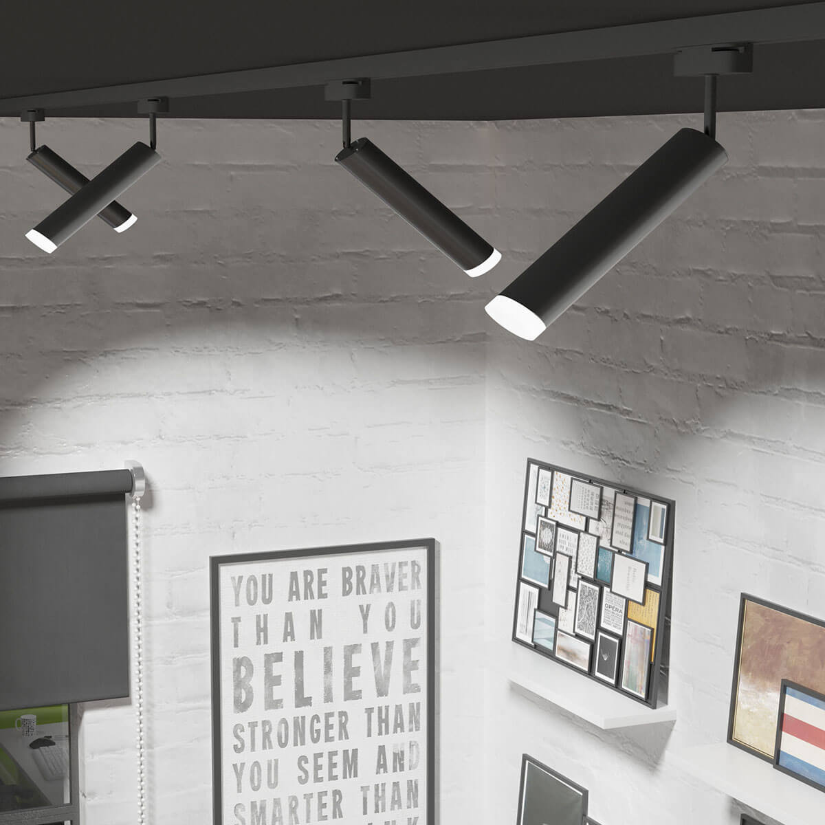 Трековый светодиодный светильник Elektrostandard Oskar Черный 10W 4200K LTB28 4690389123535