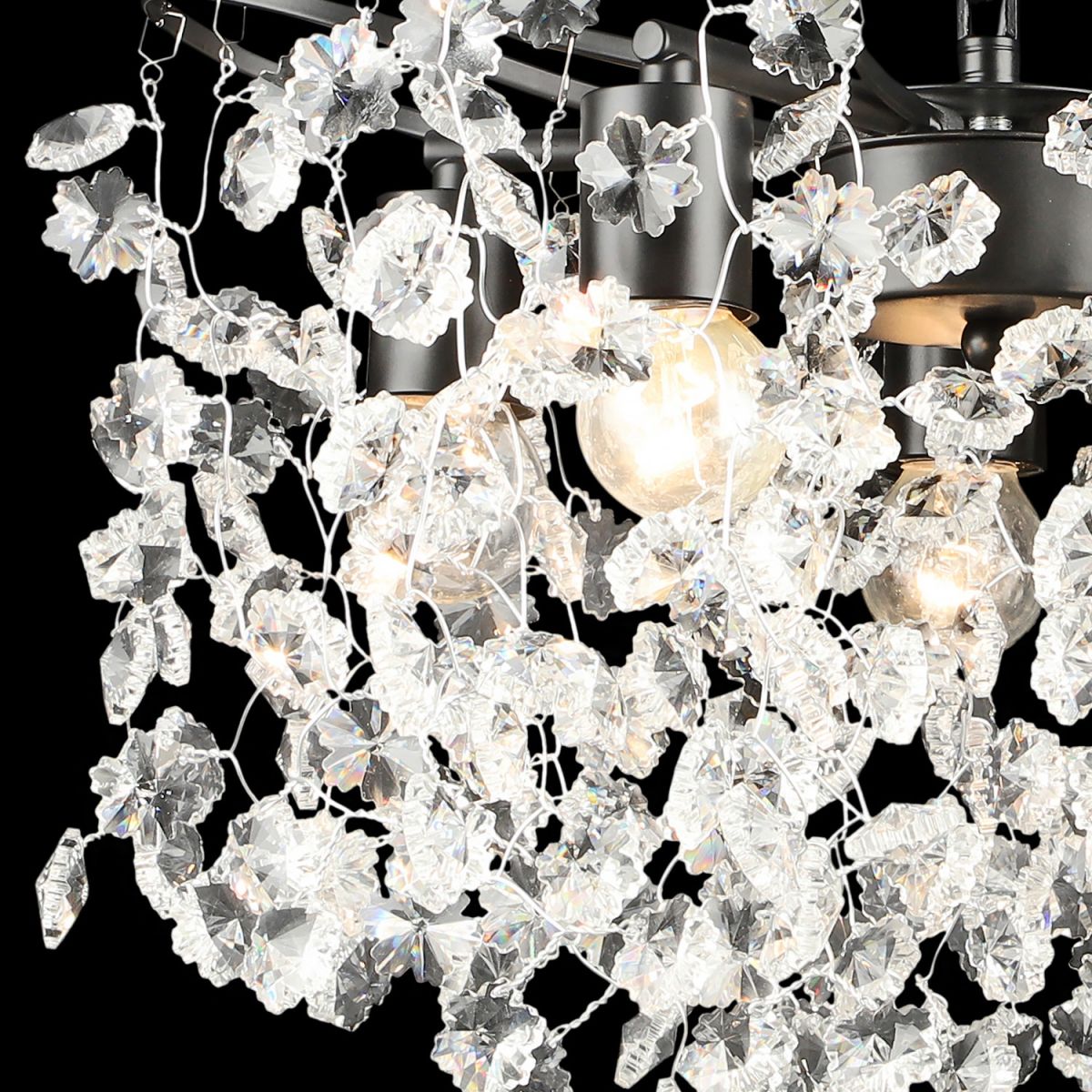 Подвесная люстра Reluce 02496-0.4-05 BK