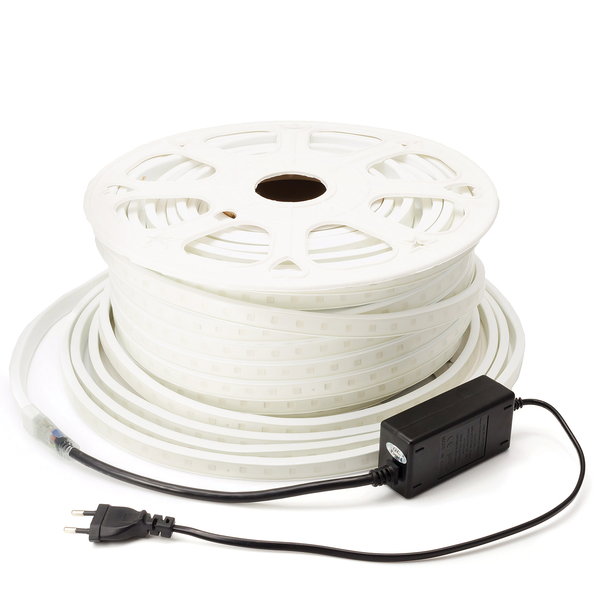 Светодиодная лента Apeyron 220В ЭКО 12Вт/м smd5050 60д/м IP65 600Лм/м 50м RGB SL-64