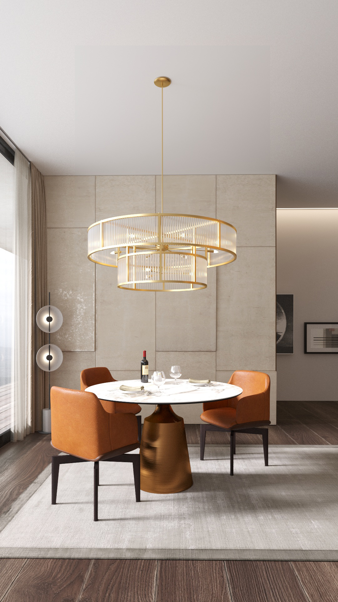 Подвесная люстра Milosh tendence 0884СL-9AB