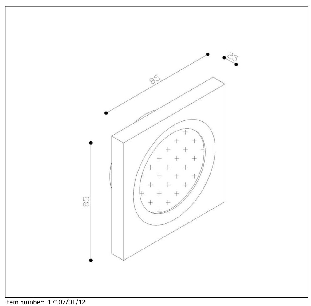 Уличный светильник Lucide Hahne 17107/01/12
