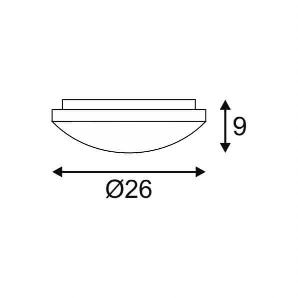 Потолочный светодиодный светильник Silver Light Alex 869.30.7