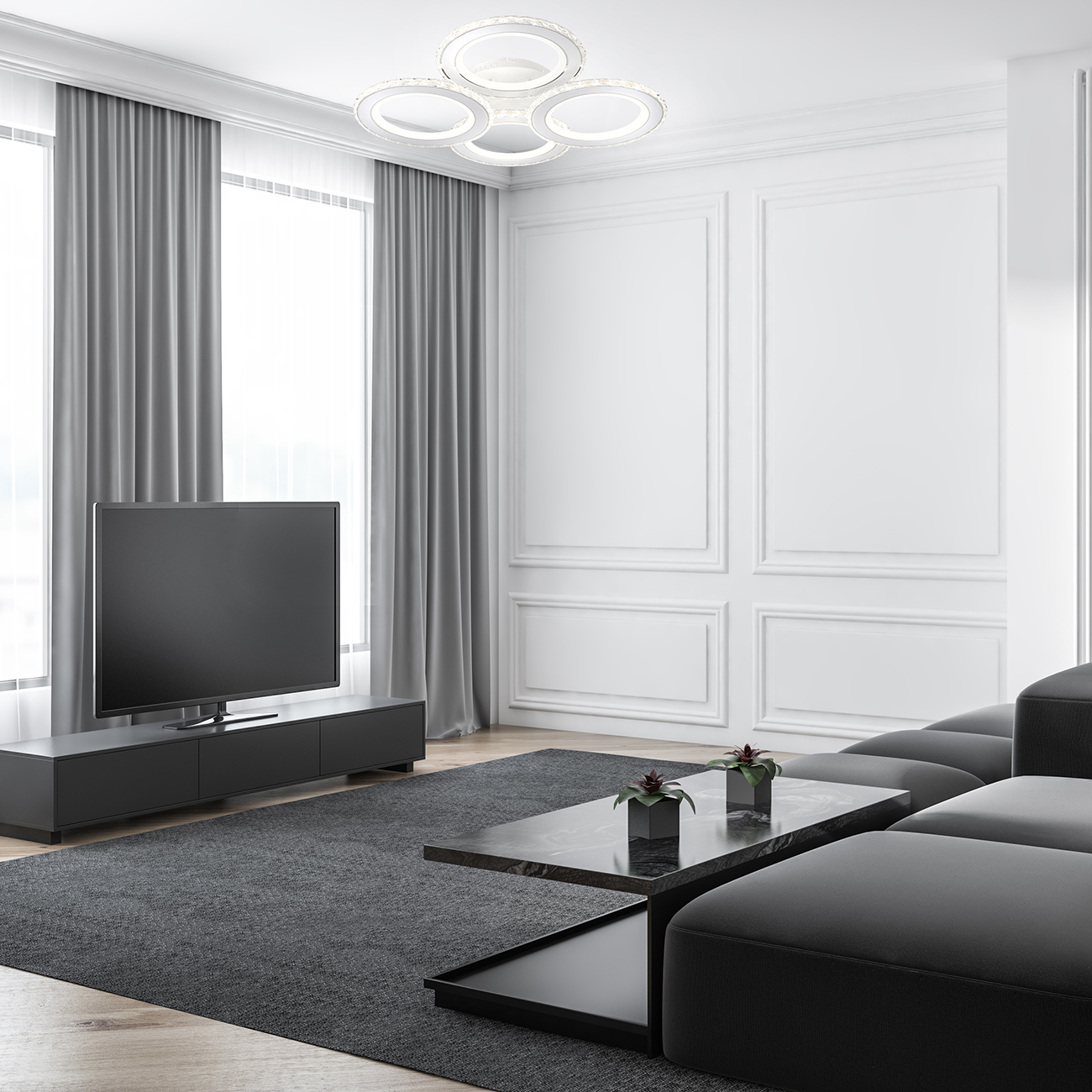 Потолочный светильник Escada Chantel 10260/4LED