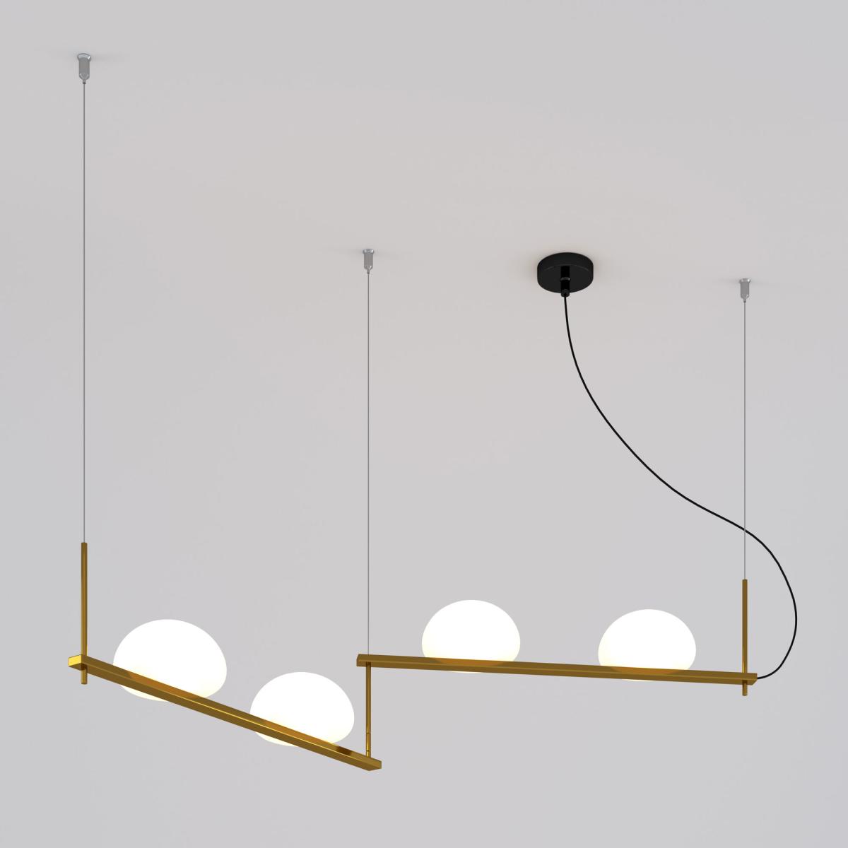 Подвесной светильник Eurosvet Stair 70145/4 латунь a061376