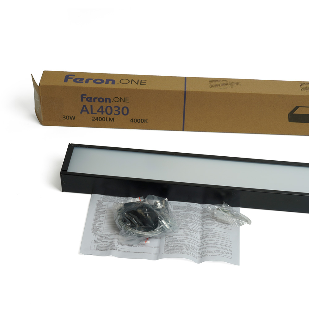 Линейный потолочный светильник Feron AL4030 48534