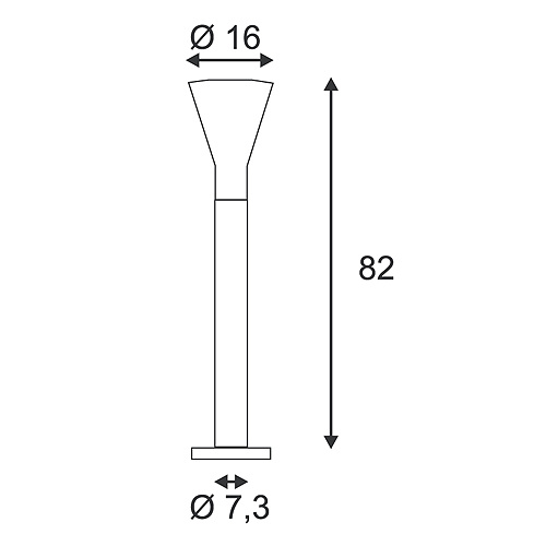 Уличный светильник SLV Alpa Cone 228912