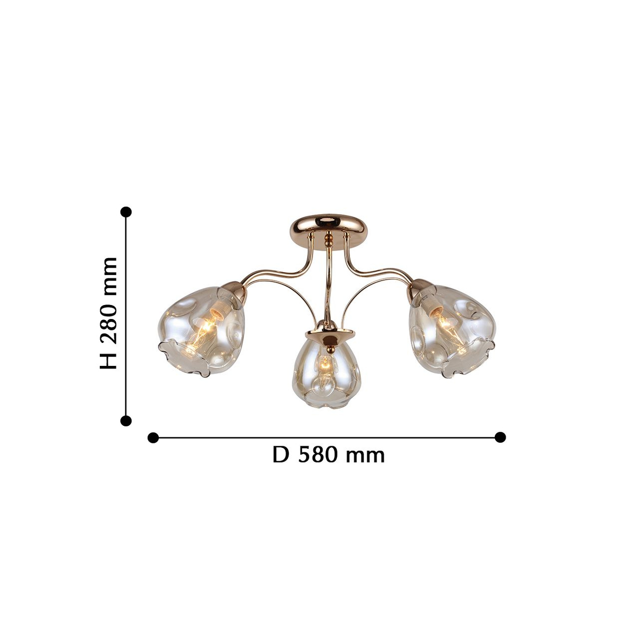 Потолочная люстра F-Promo Galanta 2338-3U