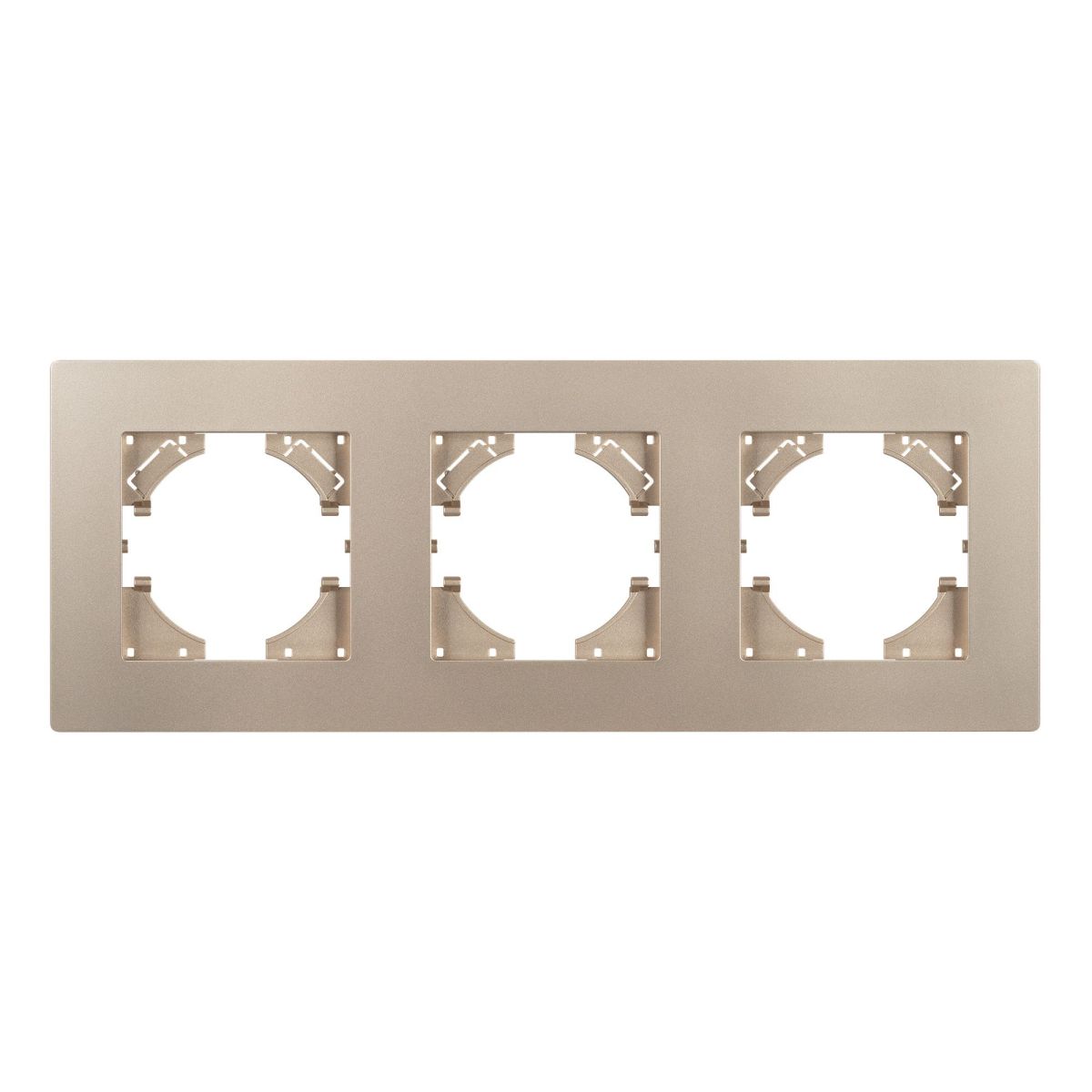 Рамка на 3 поста пластиковая Arlight FRM-PERIO-PL-3-GD 049757