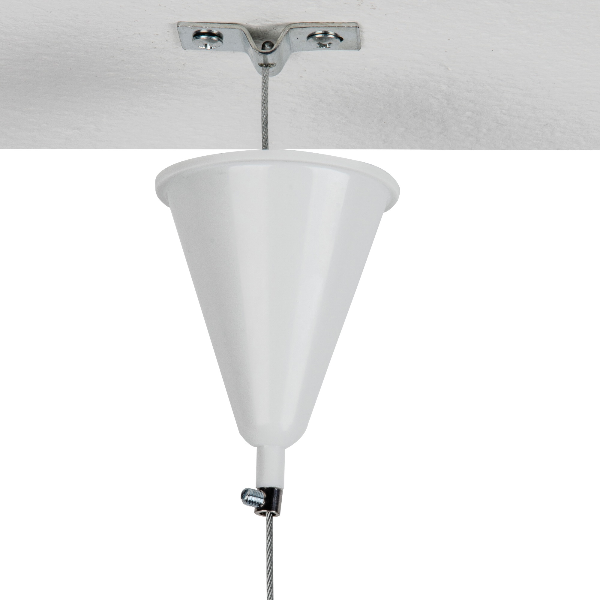 Набор для подвесного монтажа шинопроводов Uniel UFB-H41 WHITE 1 POLYBAG UL-00010400