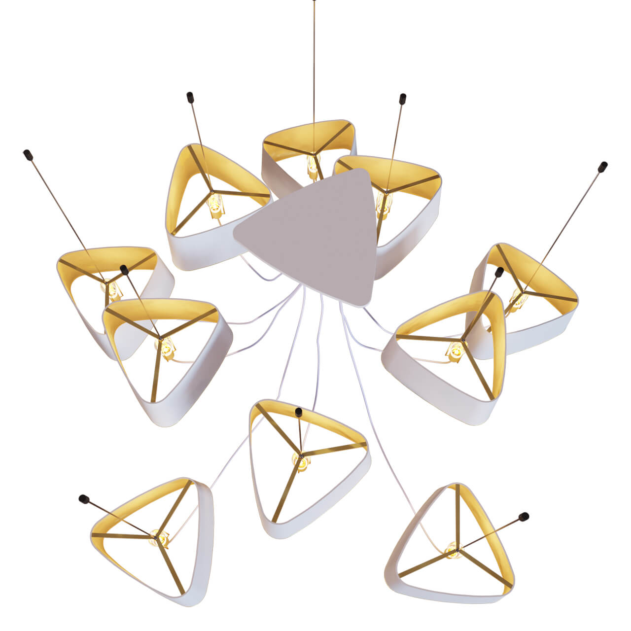 Люстра-паук LOFT IT Nuage Loft1163-10WH