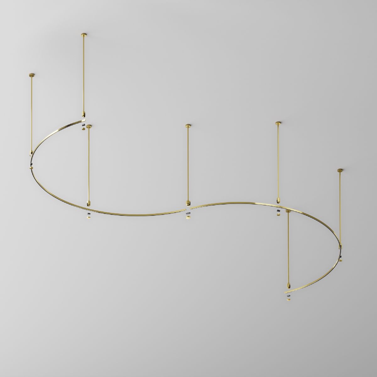 Шинопровод накладной/подвесной Maytoni Flarity TRX154-2SR-D1800-BS