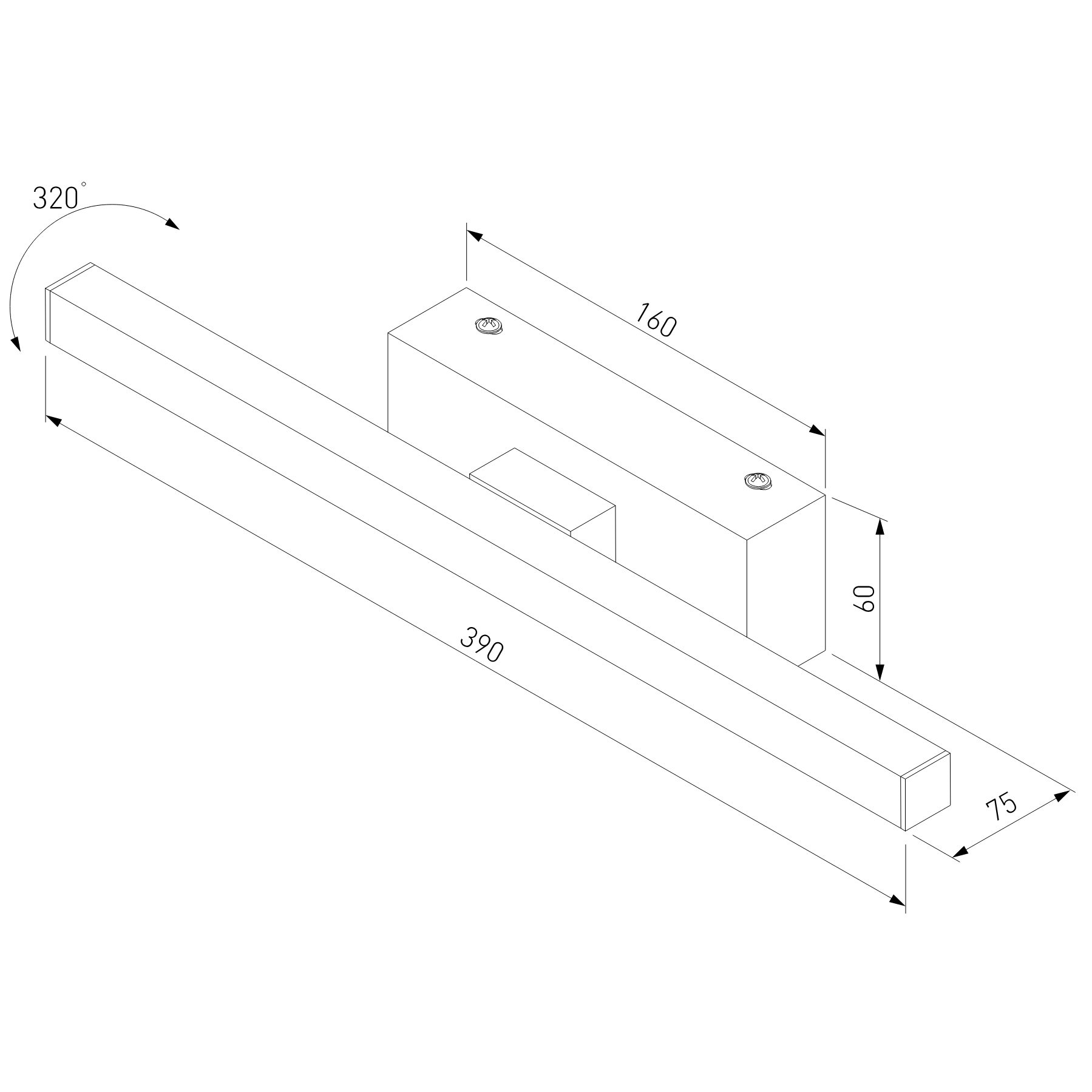 Настенный светильник Elektrostandard Rino 4690389189180 a061222