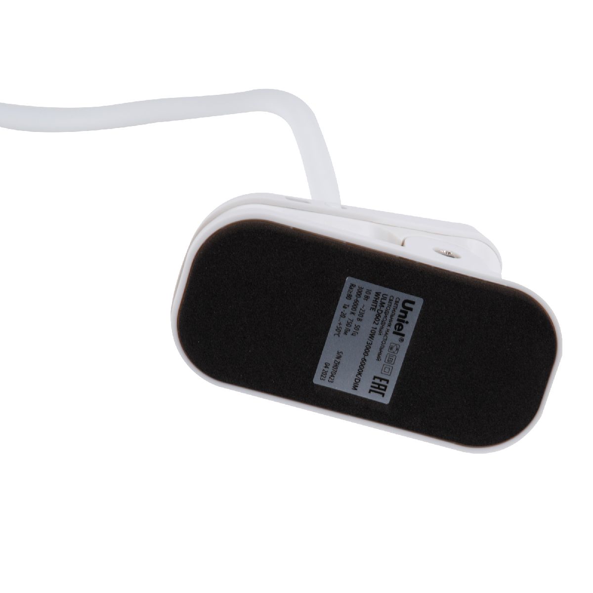 Настольная лампа Uniel ULM-D602 10W/3000-6000K/DIM WHITE UL-00011095