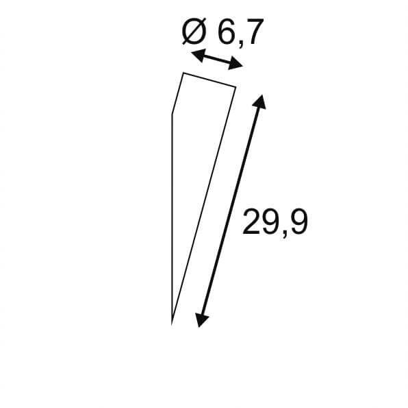 Настенный светильник SLV Enola_B Torch 152000