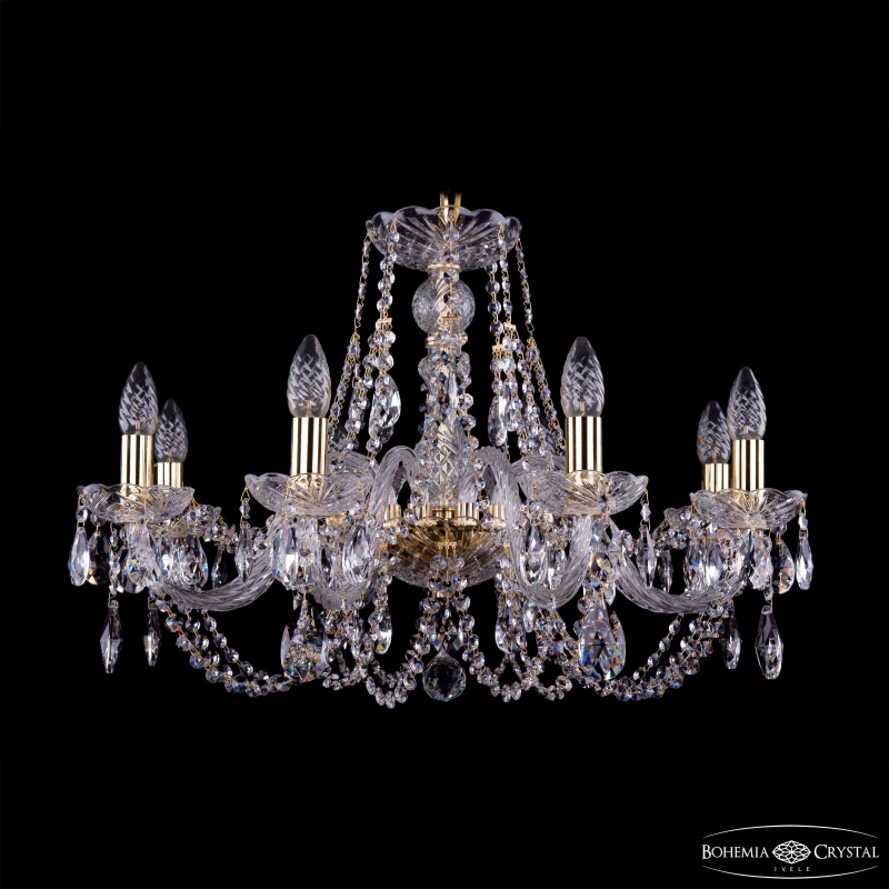 Подвесная люстра Bohemia Ivele Crystal 1406/8/240 G