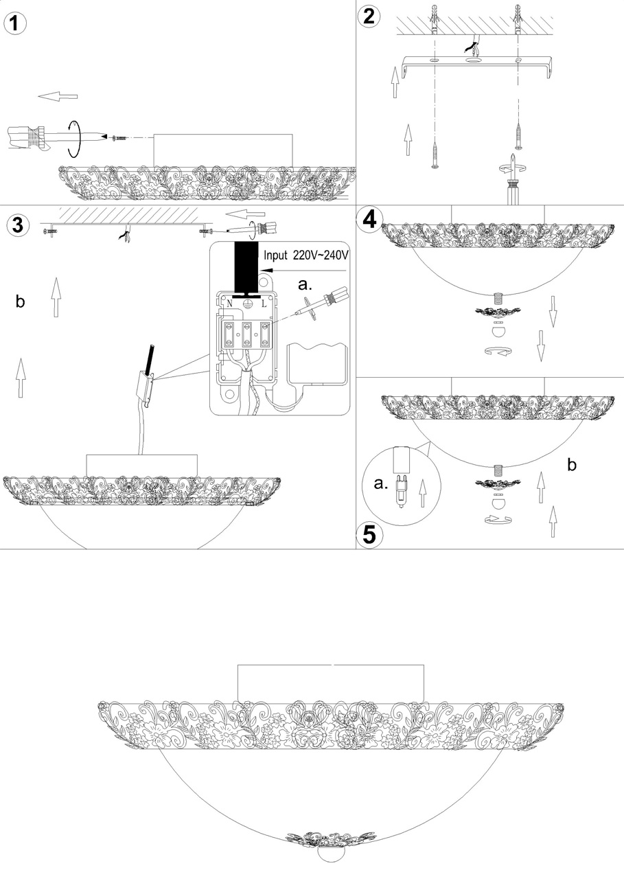 Настенный светильник Odeon Light Balasa 2726/2C