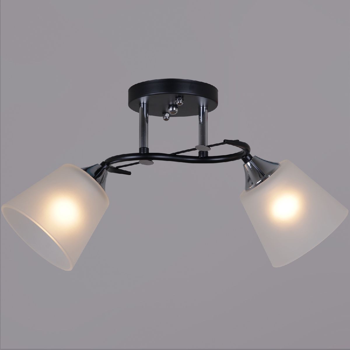 Потолочный светильник Reluce 06116-0.3-02 BK+CR