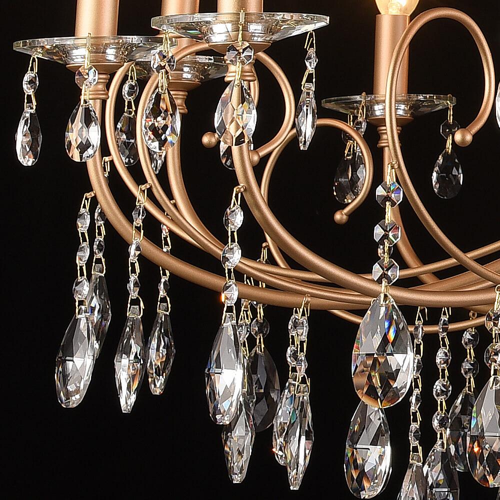 Подвесная люстра Lumien Hall Сейен 0033/8P-CR-CL