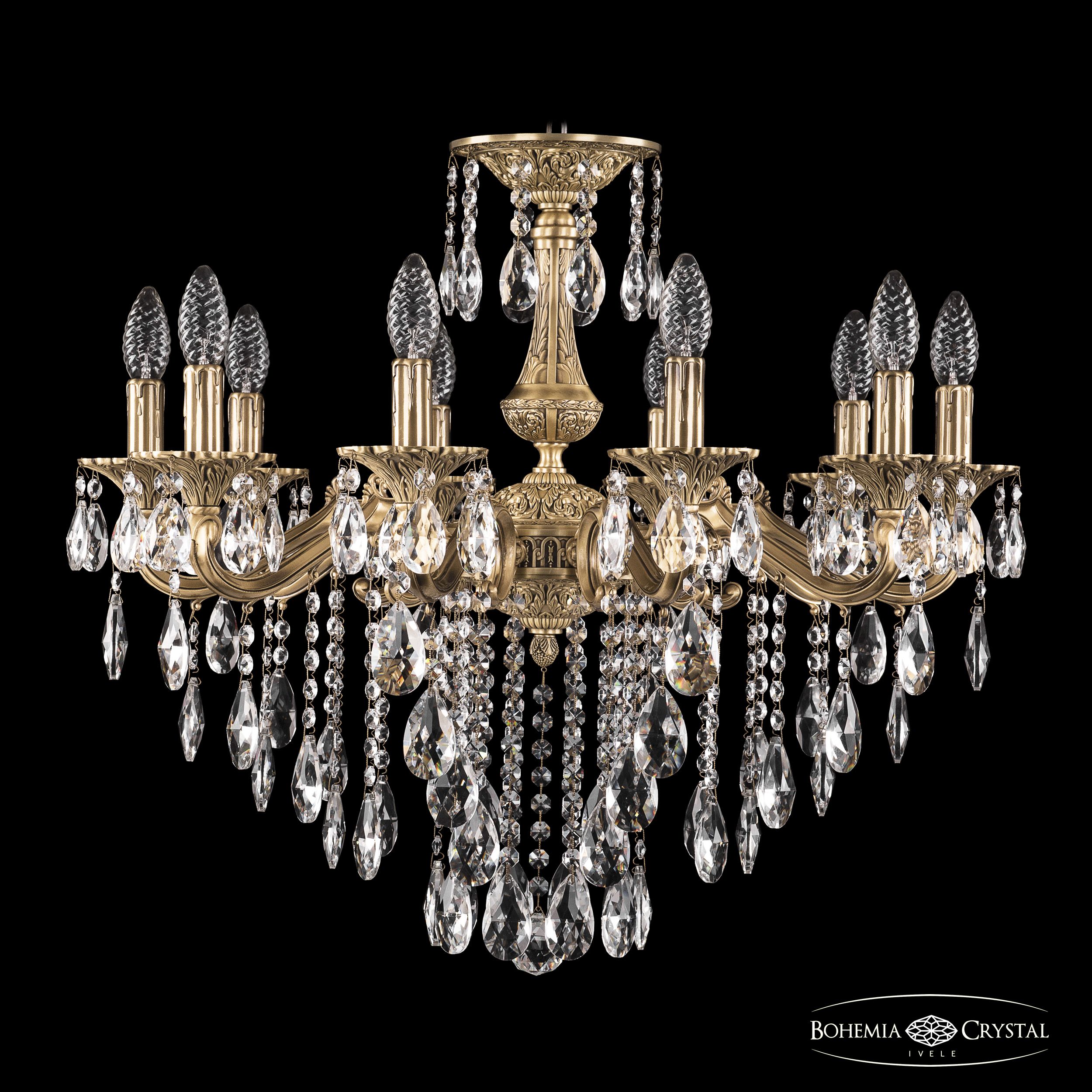 Подвесная люстра Bohemia Ivele Crystal Verona 72102/10/210 B FP