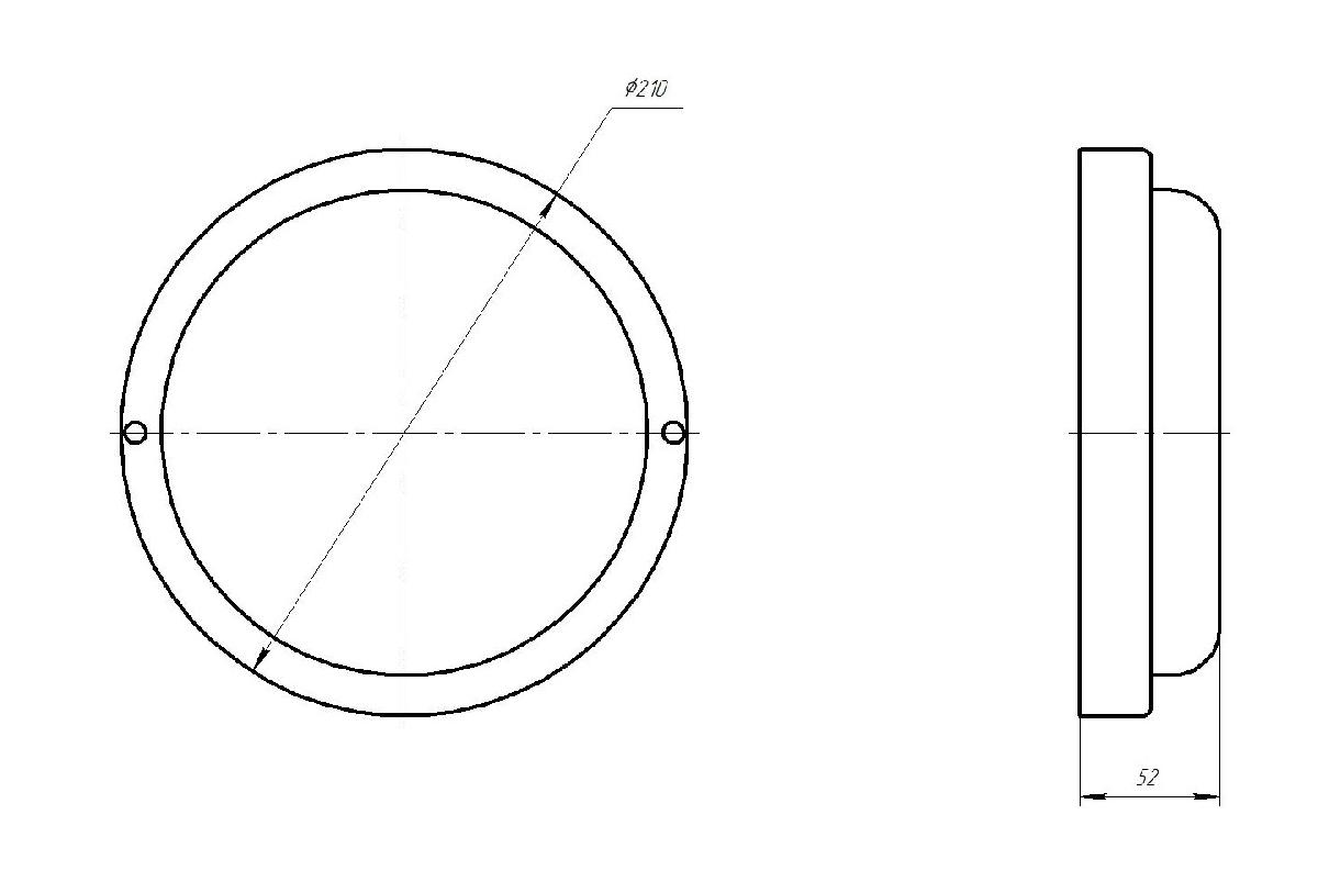 Настенно-потолочный светильник Эра SPB-201-0-40K-018 Б0054579