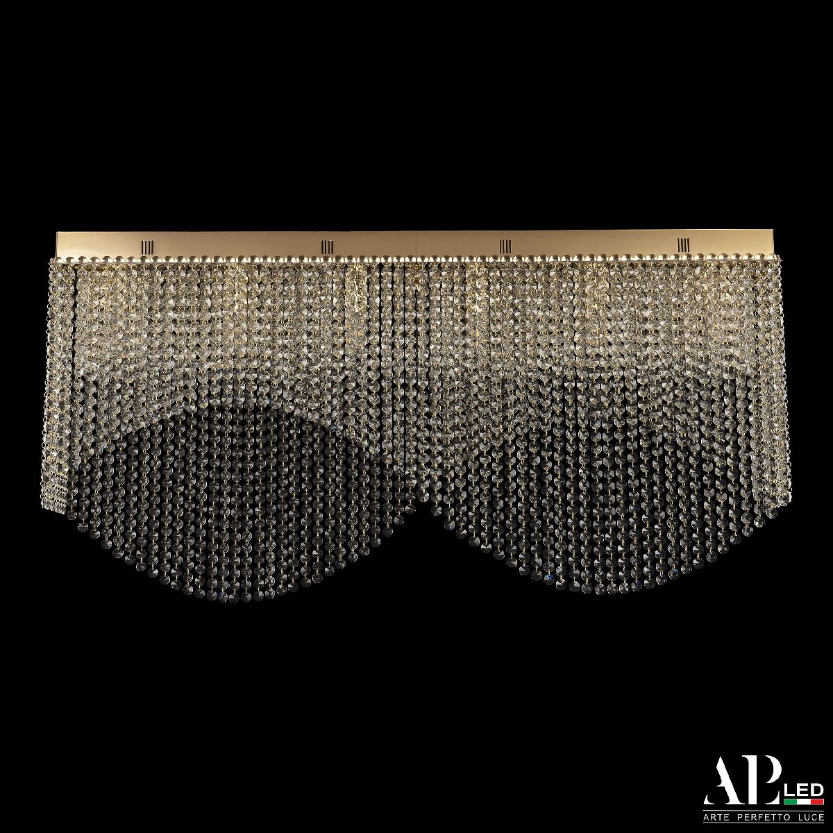 Потолочная люстра Arte Perfetto Luce Sicilia SH512.2.100.B.Ni.4000