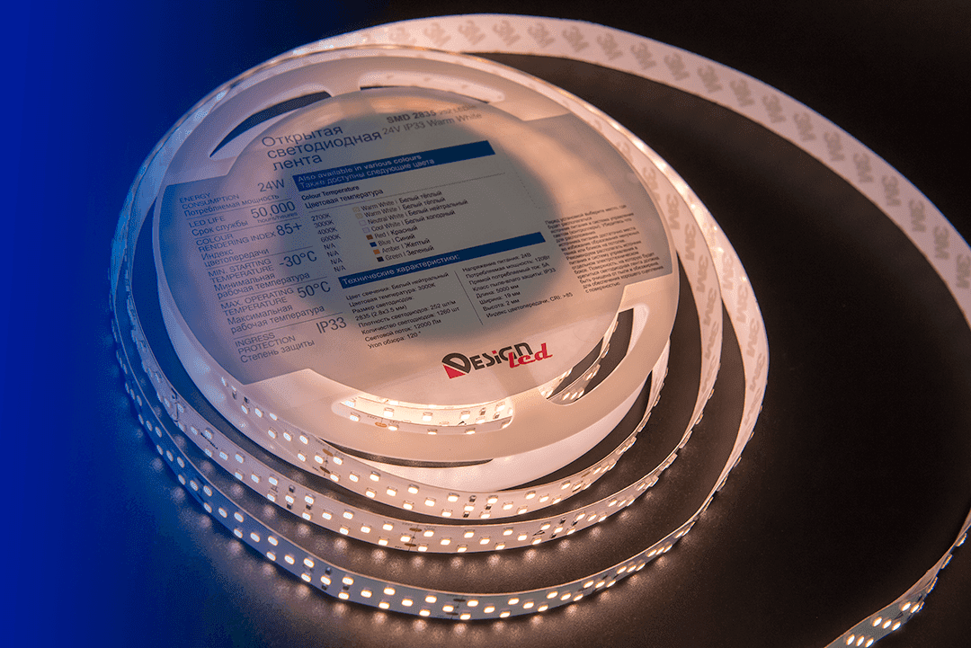 Светодиодная лента DesignLed DSG2252-24-WW-33 001493