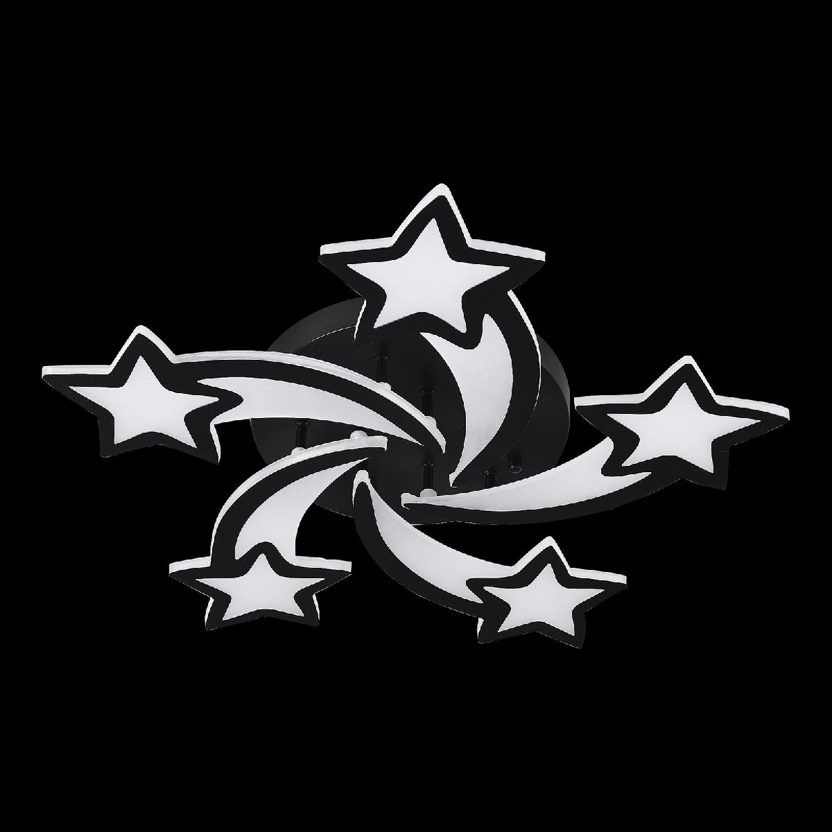 Потолочная люстра Natali Kovaltseva Star INNOVATION STYLE 83018 BLACK