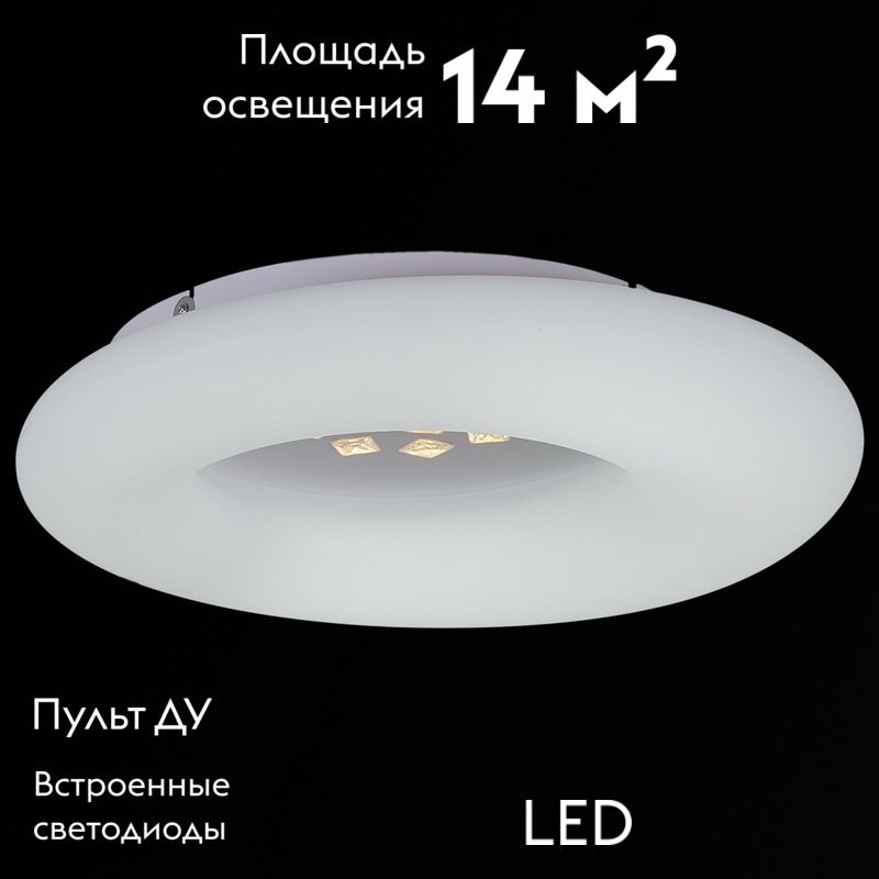 Потолочная люстра Reluce 09049-0.3-80W WT