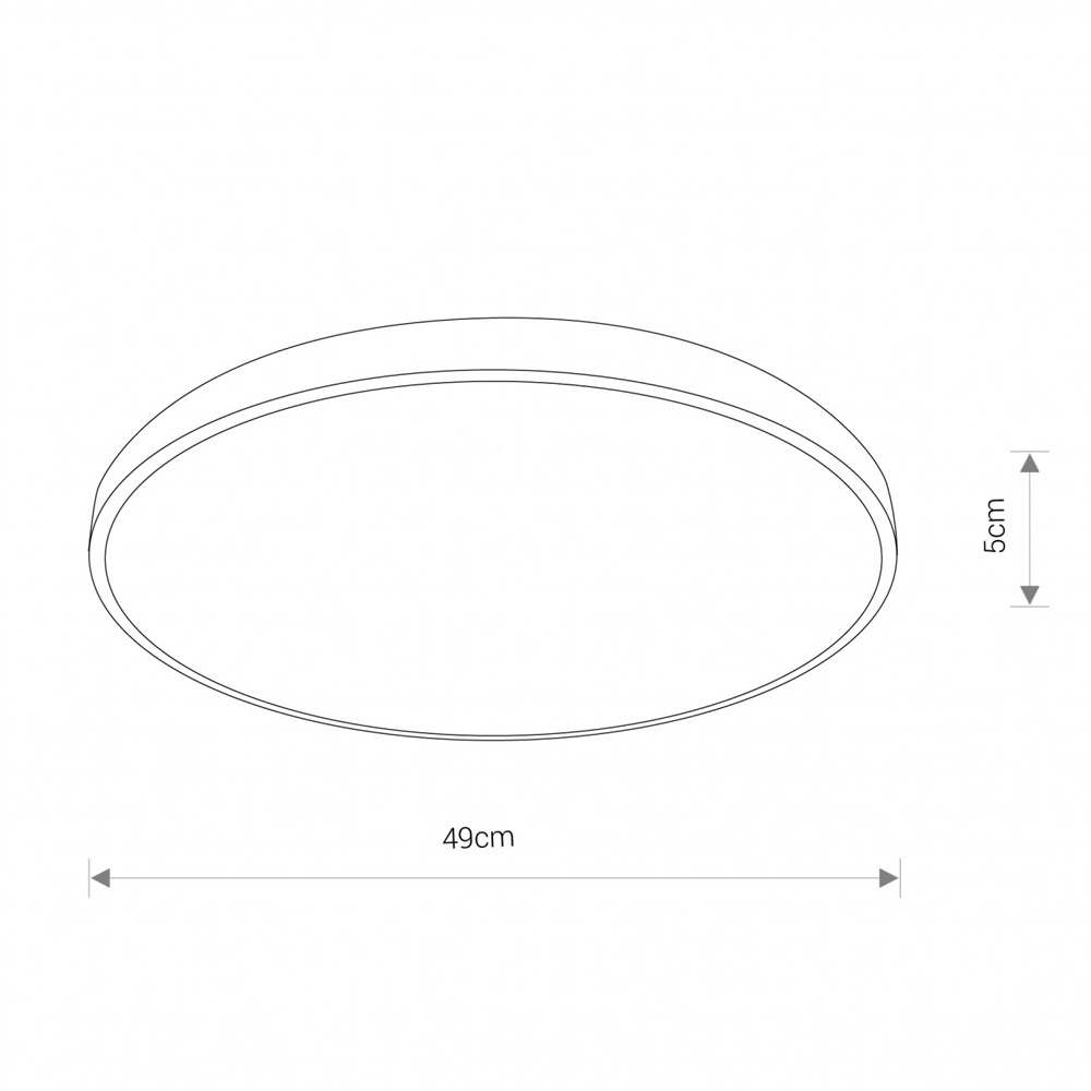 Потолочный светильник Nowodvorski Agnes Round Led 8187