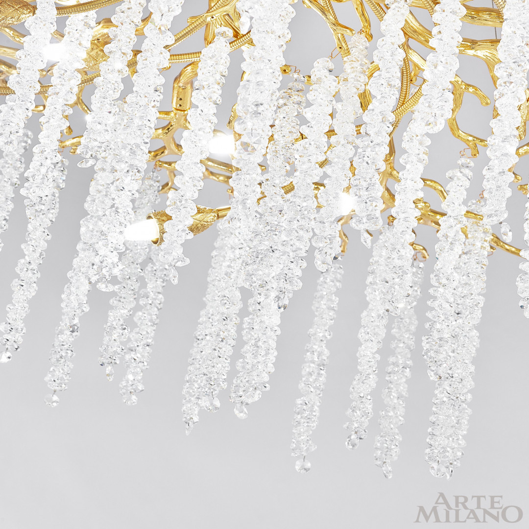 Подвесная люстра Arte Milano Milan 231901/D1000/14/A Gd