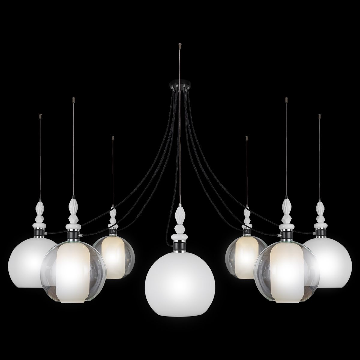 Подвесная люстра 33 Идеи PND182.07.17CH.003BL-M66TW