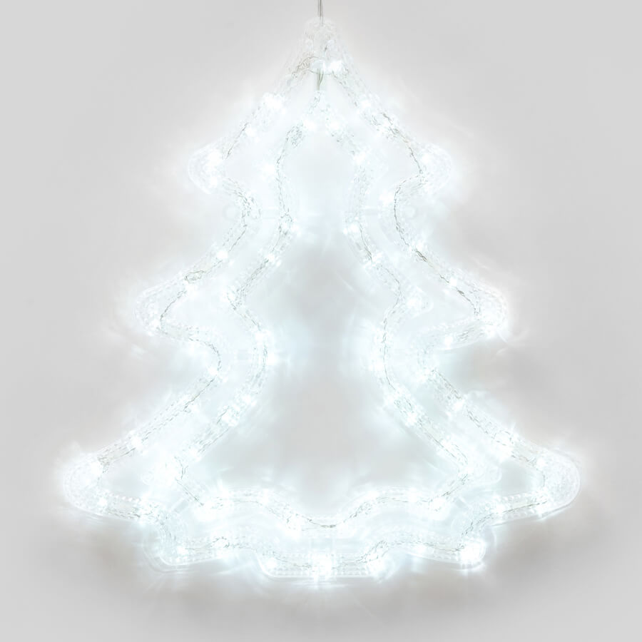 Подвесной светодиодный светильник «Ёлочка» Uniel (UL-00001405) ULD-H3543-070/STA White IP20 Xmas Tree