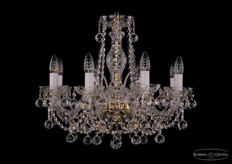 Подвесная люстра Bohemia Ivele 1411/8/195/G/Balls