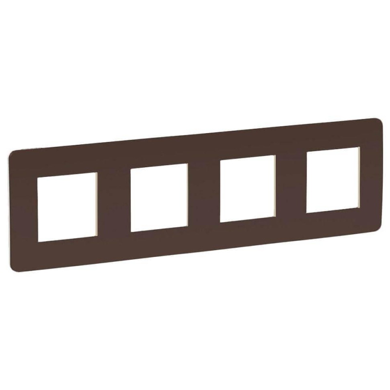 Рамка 4-постовая Schneider Electric Unica New Studio NU280819