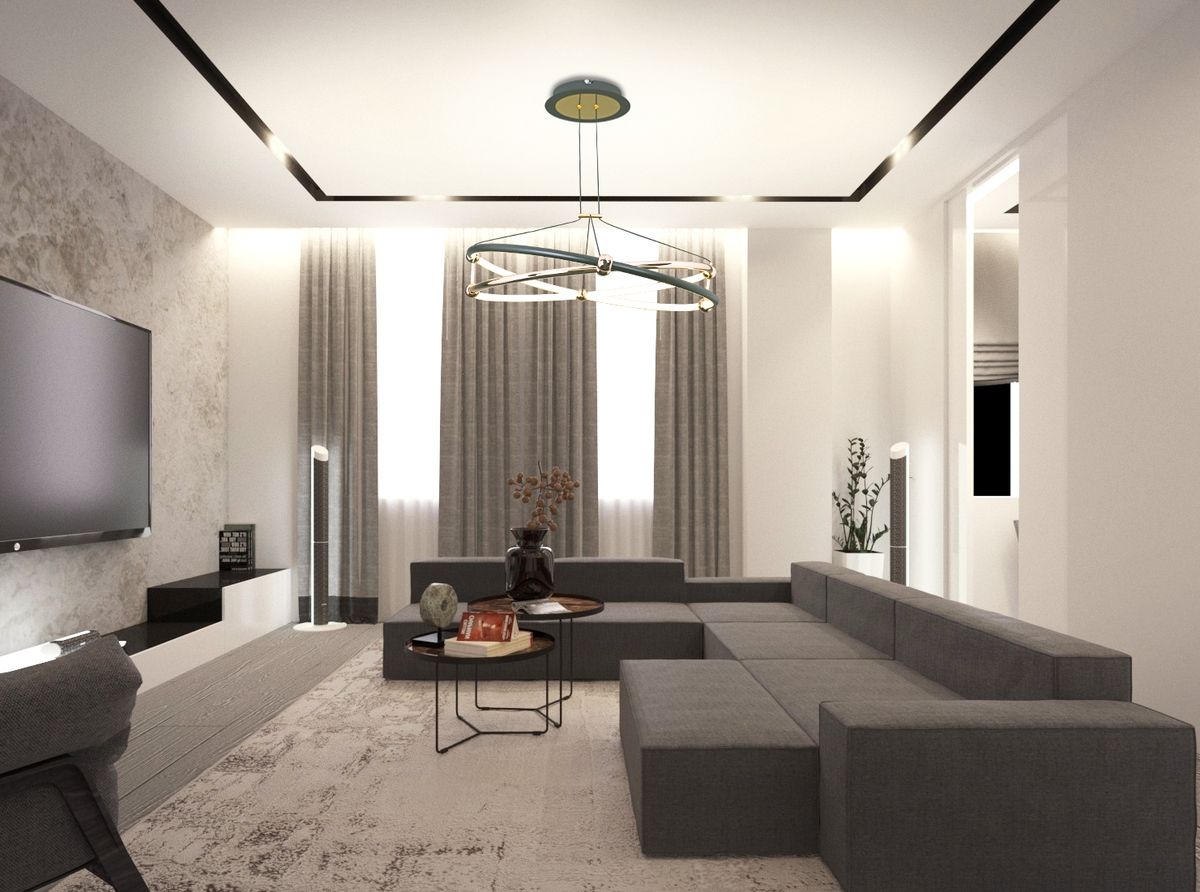 Подвесная люстра Natali Kovaltseva HIGH-TECH LED LAMPS 82049