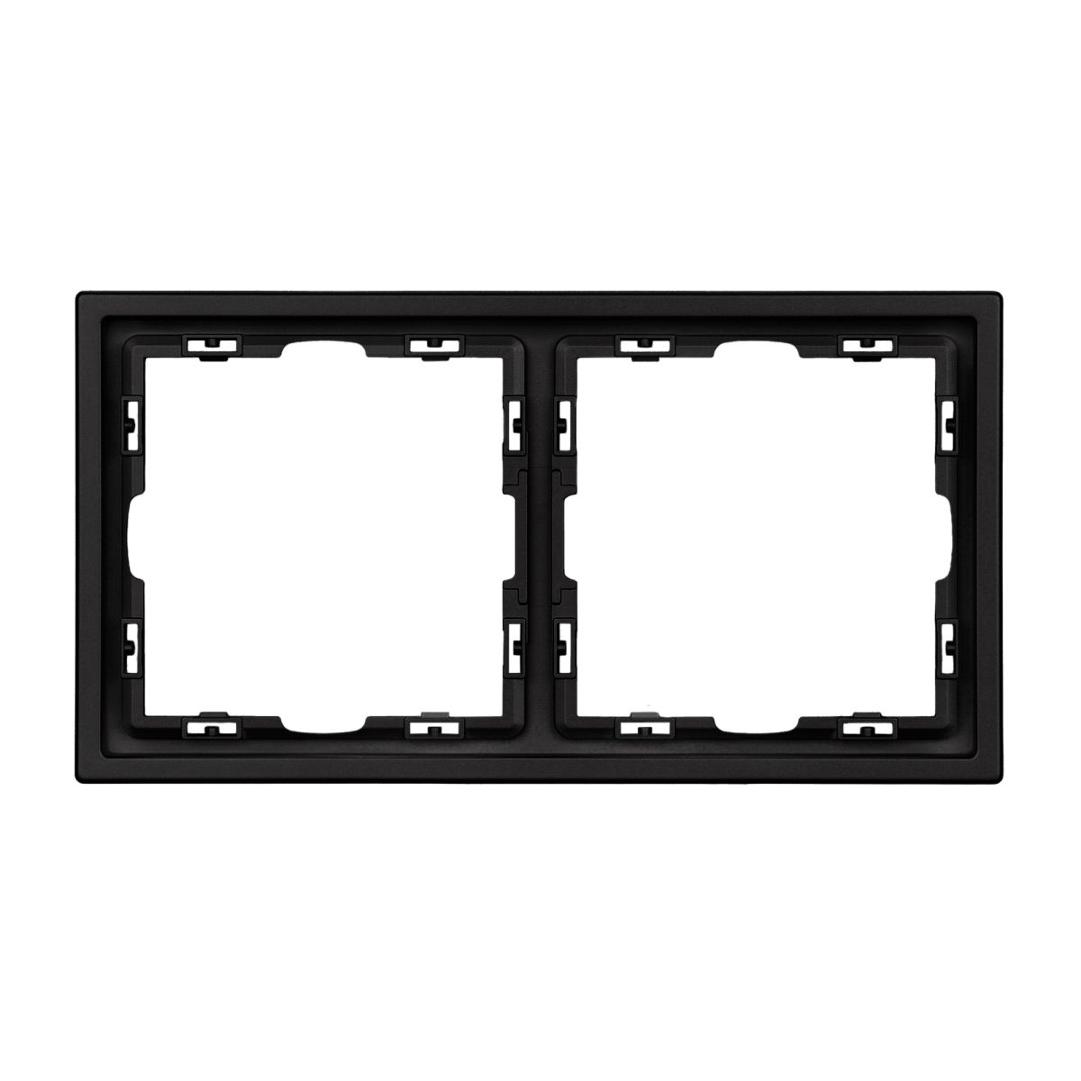 Рамка пластиковая Arlight FRM-NOBE-SFPL-2-BK 054216