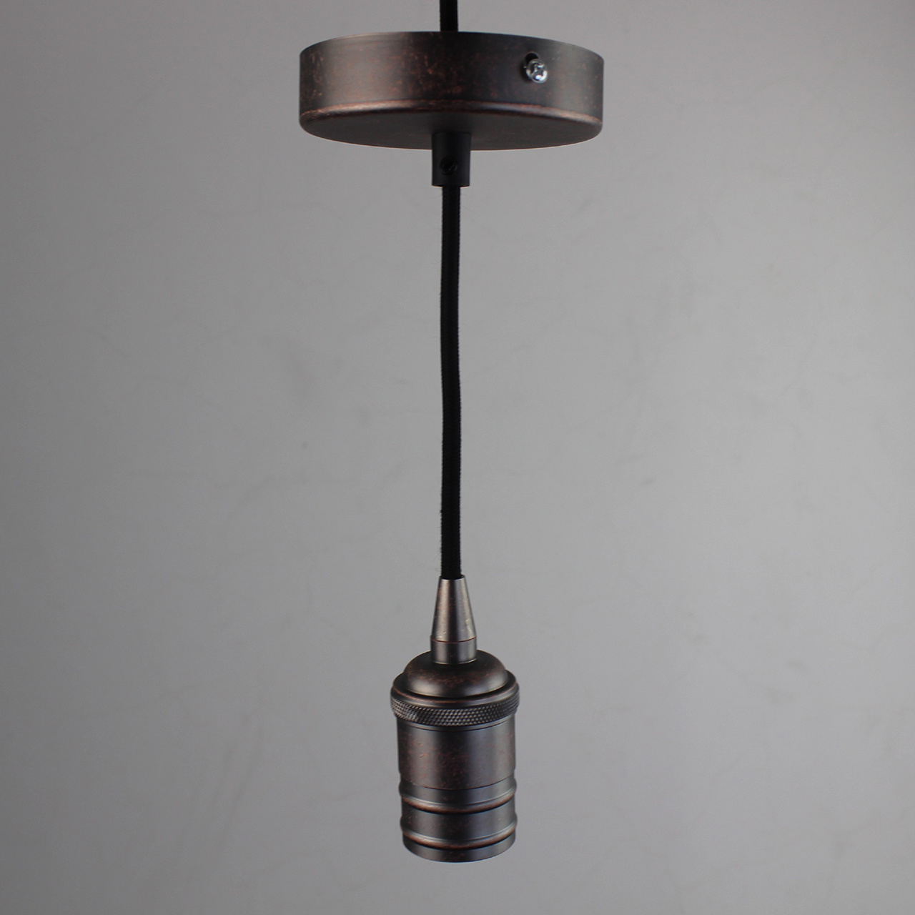 Ретро патрон с подвесом E27 Бронза Sun Lumen 056-687