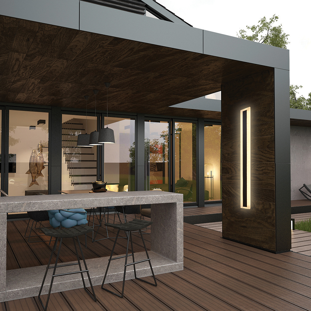 Уличный настенный светильник Feron DH2002 48017