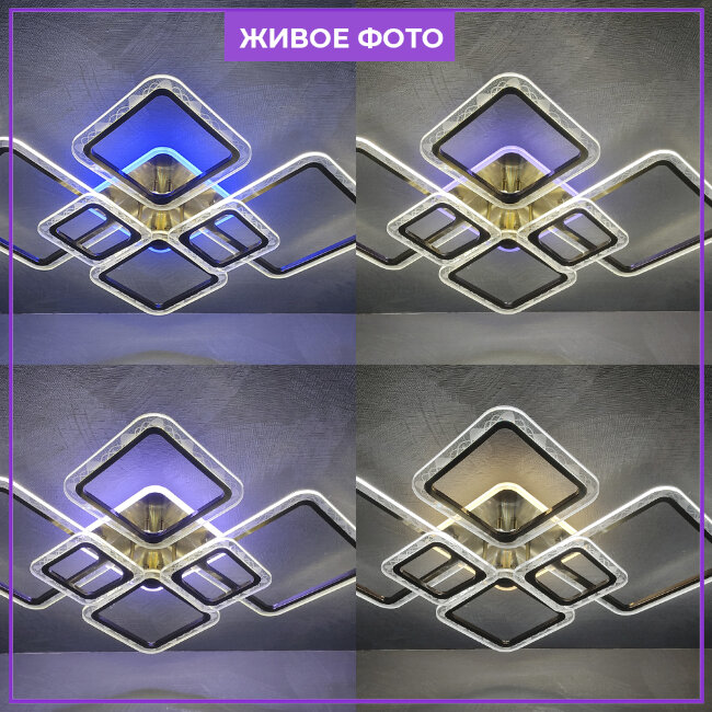 Потолочная люстра Seven Fires Vestejn SF7056/7C-AB-BL