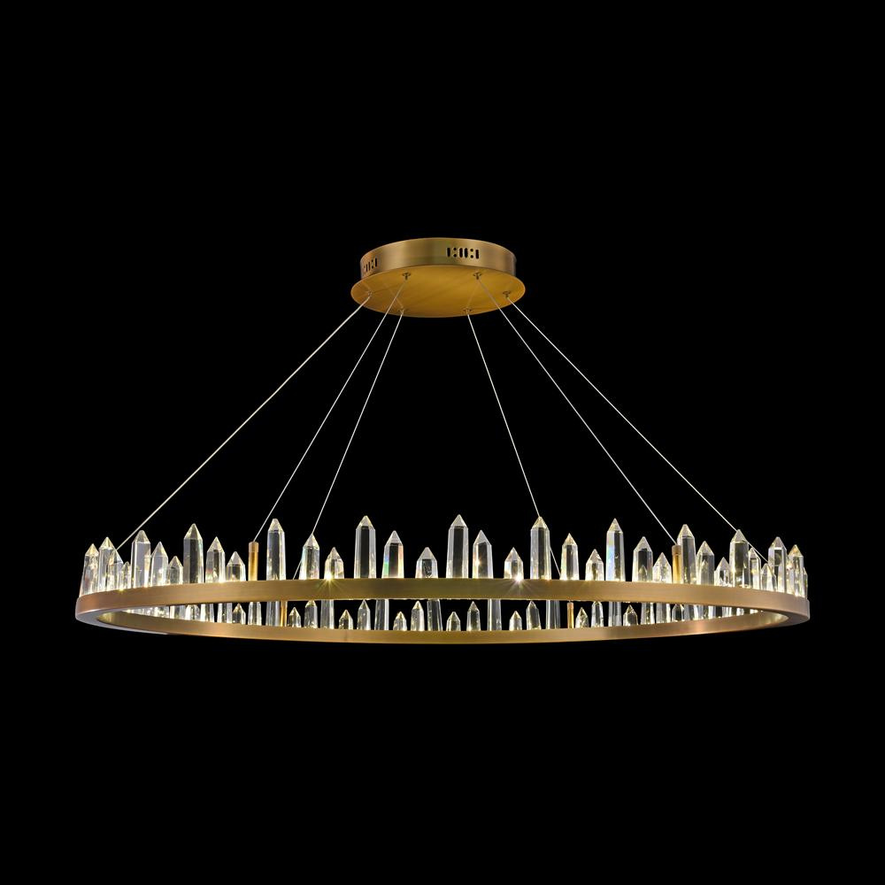 Подвесной светодиодный светильник Maytoni Gletscher H186-PL-01-73W-BS