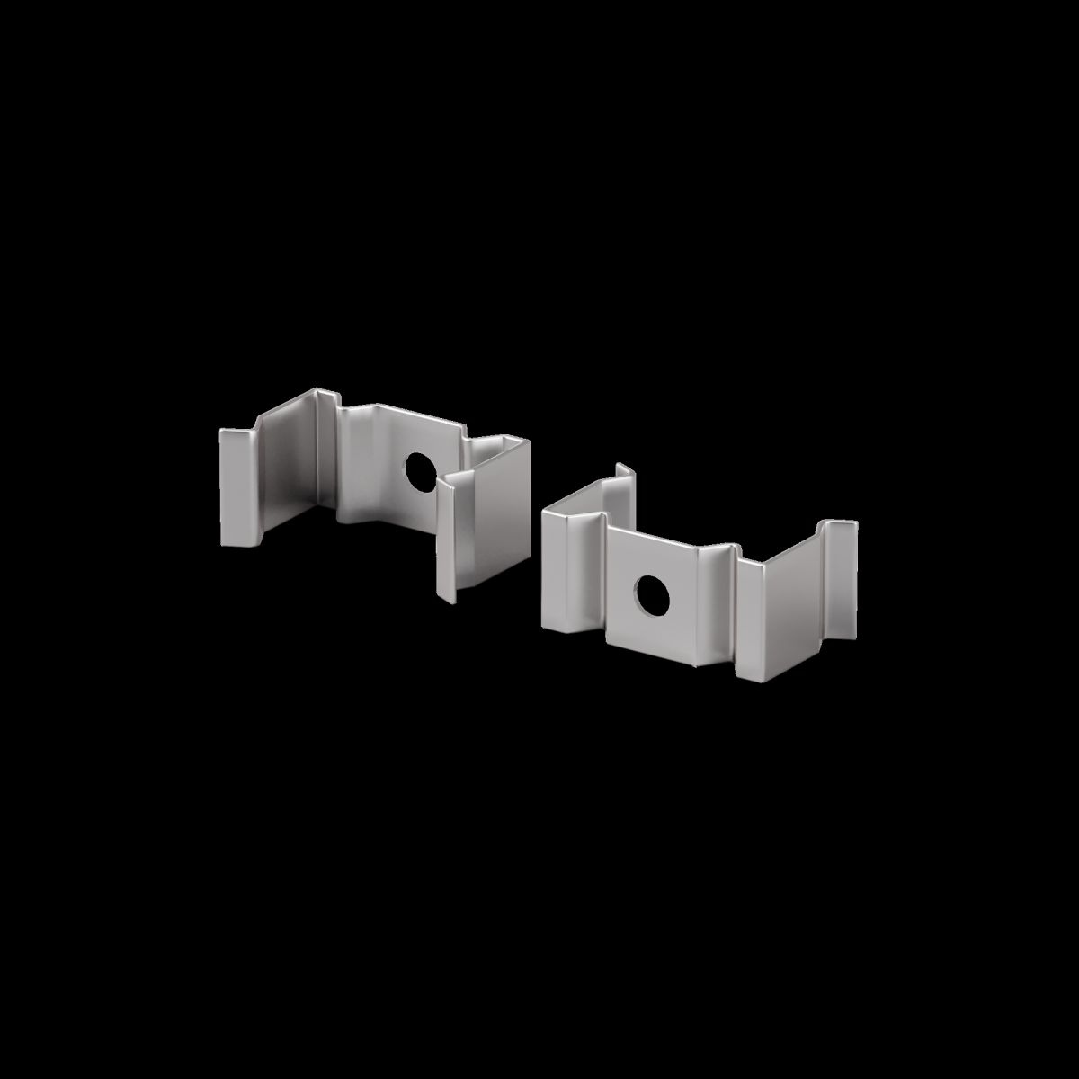 Комплект креплений для профиля 20×20 4шт Maytoni Led Strip ALM-2020B-MT 642078