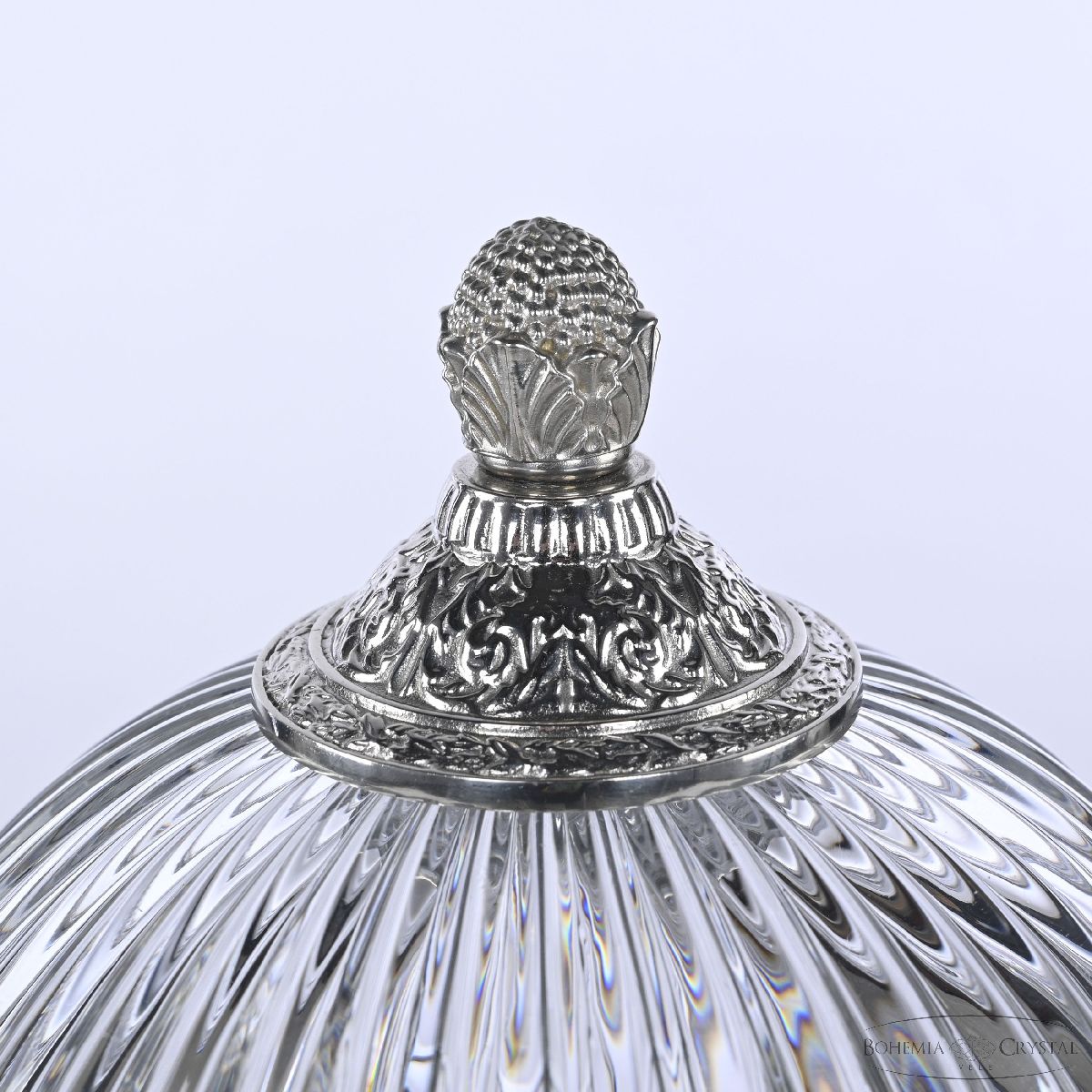 Настольная лампа Bohemia Ivele Crystal 5680L/18 Ni Clear/M-1G